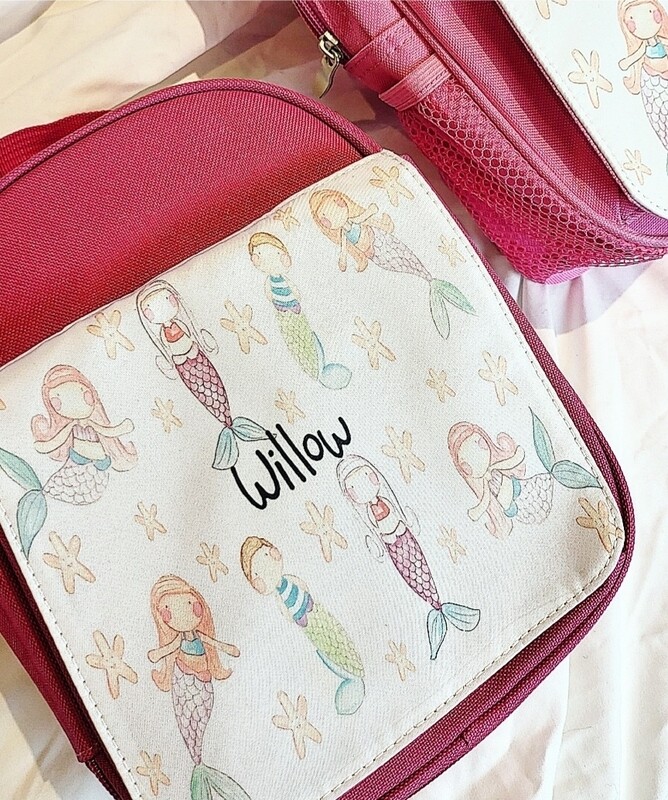 Mermaid lunch bag