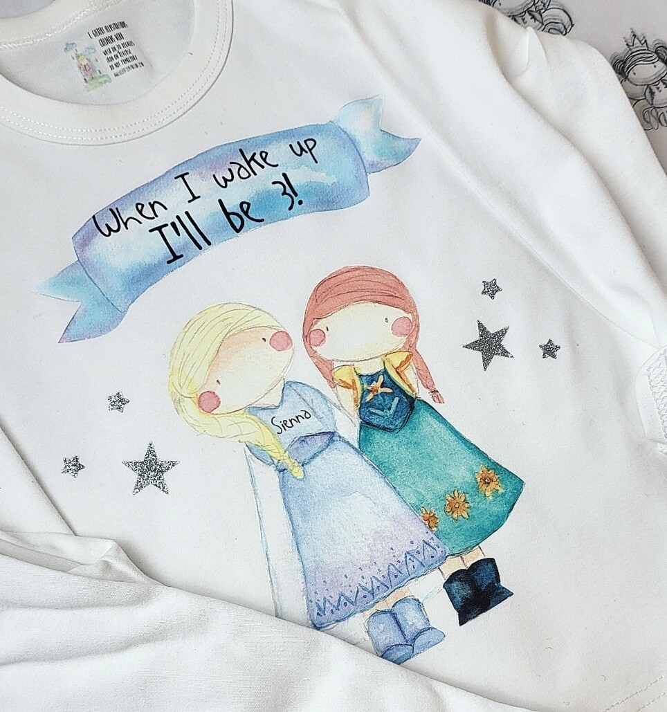 Frozen Birthday Pyjamas