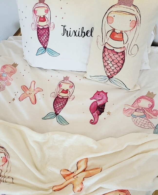Mermaid bedset 