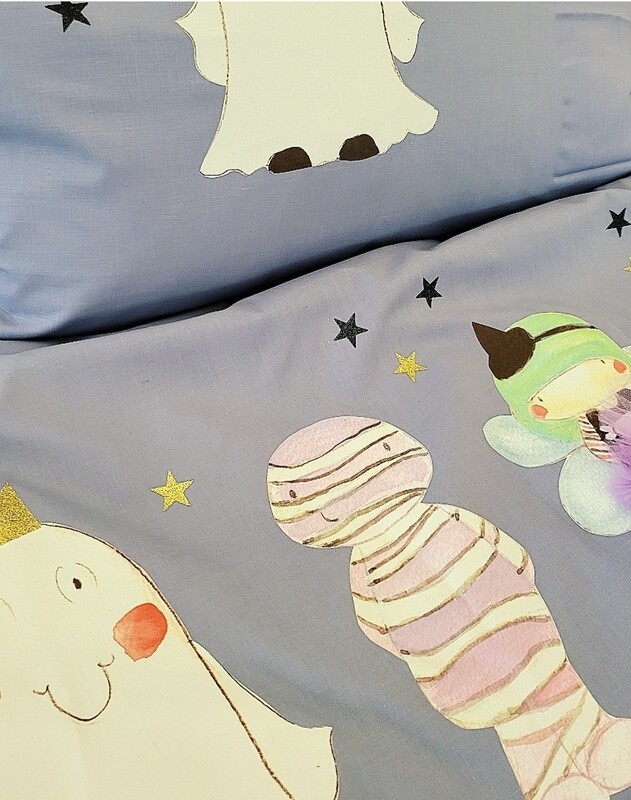 Halloween bed set