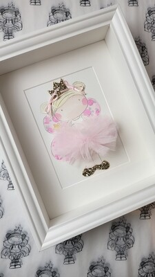 Limited edition fairy box frame painting