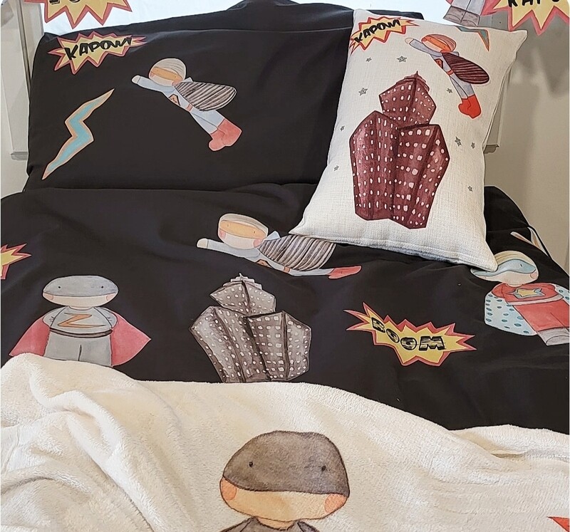 Superhero Bedset