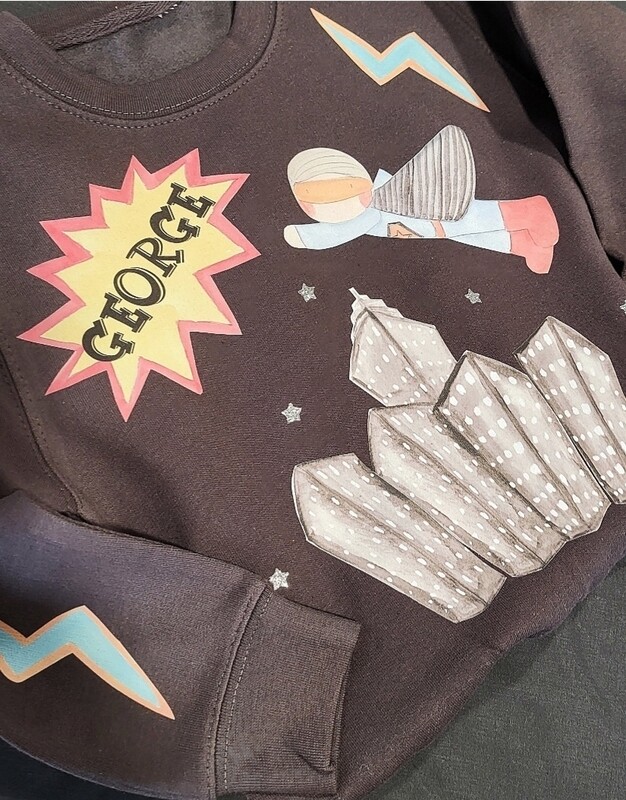 Superhero sweater 