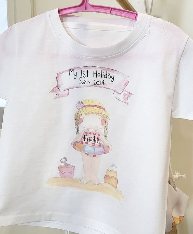 Holiday T-Shirt with free matching beach bag! 