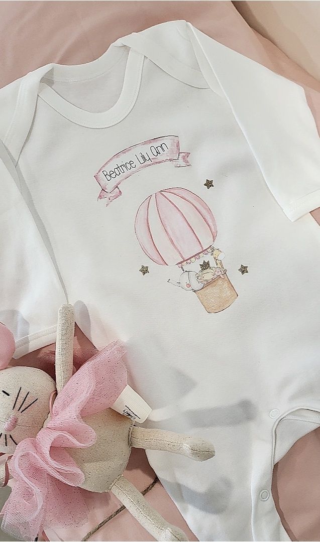 Hot Air Balloon Babygrow