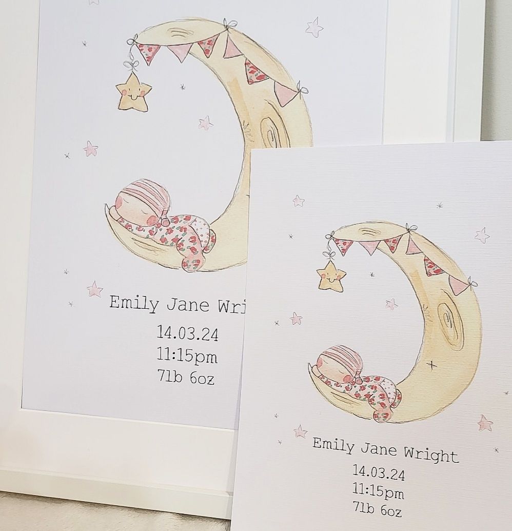 New baby print