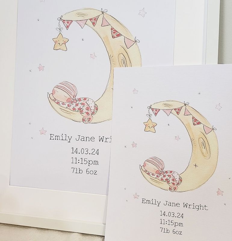 New baby print