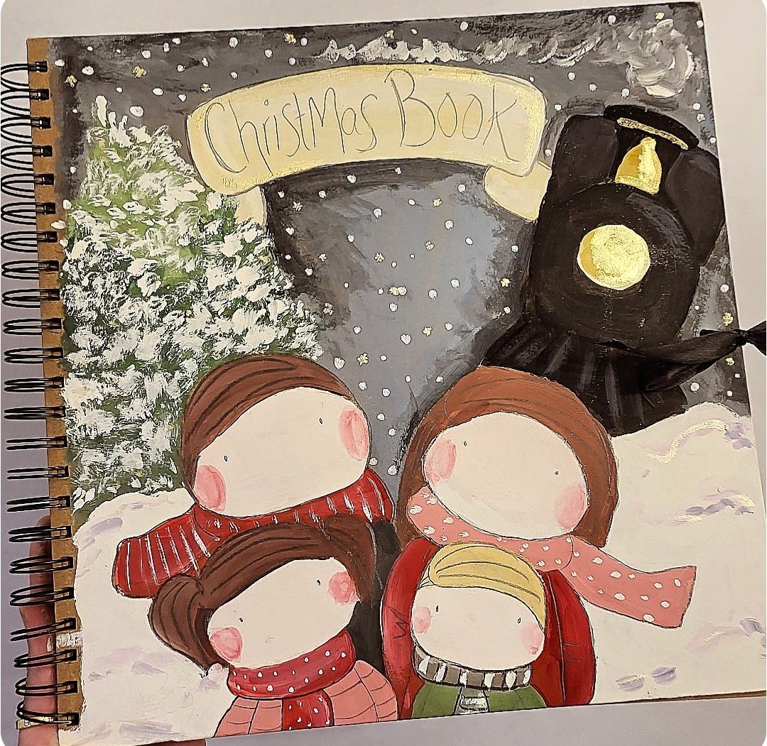 Christmas memories scrapbook