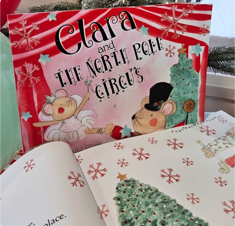 Clara and The North Pole Circus book Clara and The North Pole Circus book