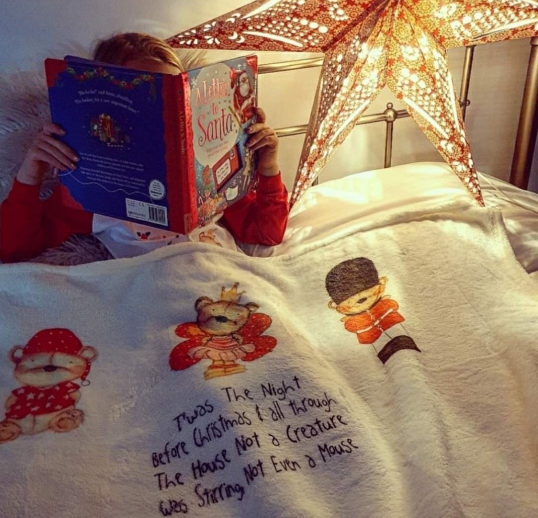 Christmas blanket Christmas blanket