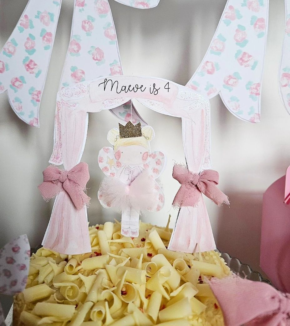 Fairy Spinning Cake Topper