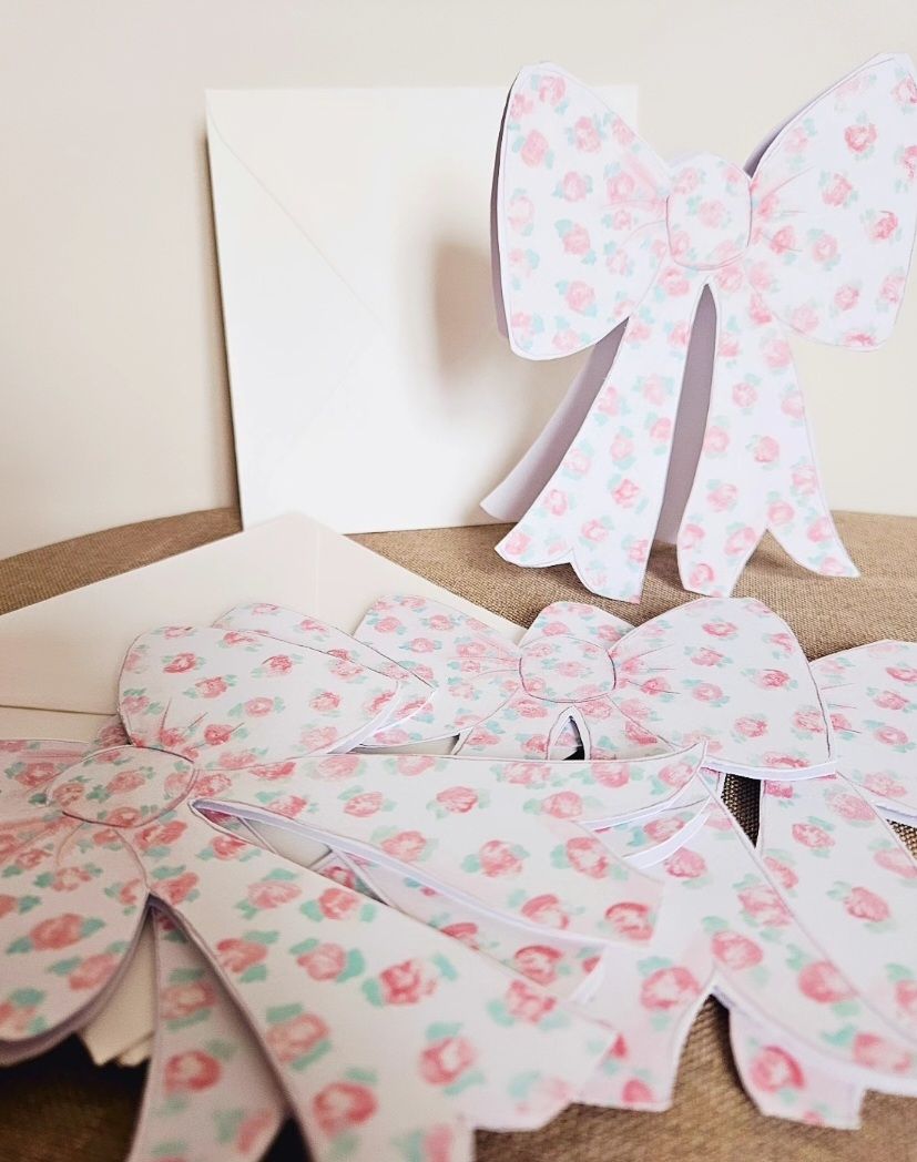 Pack of bow cards