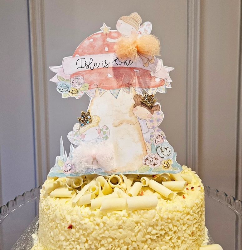 Fairy Garden Cake Topper