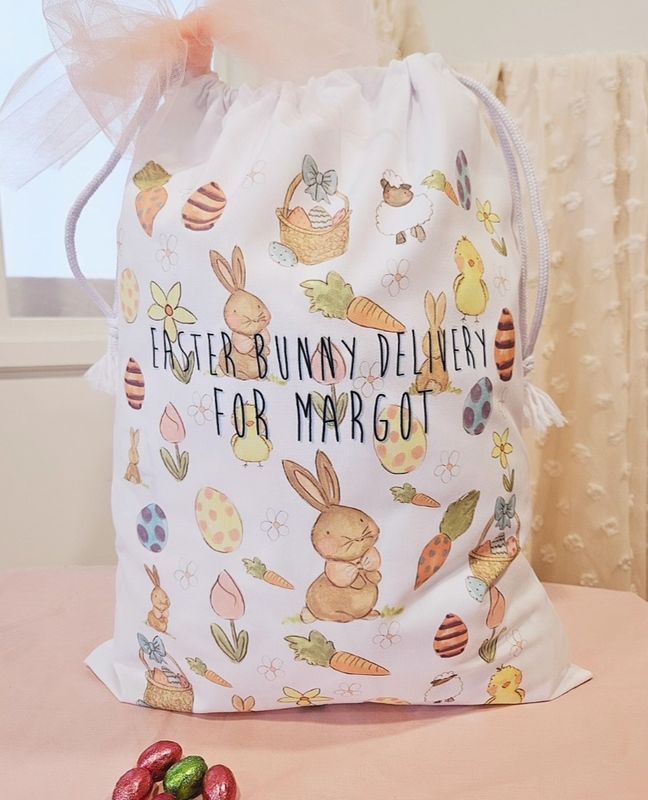 Easter bunny delivery sack