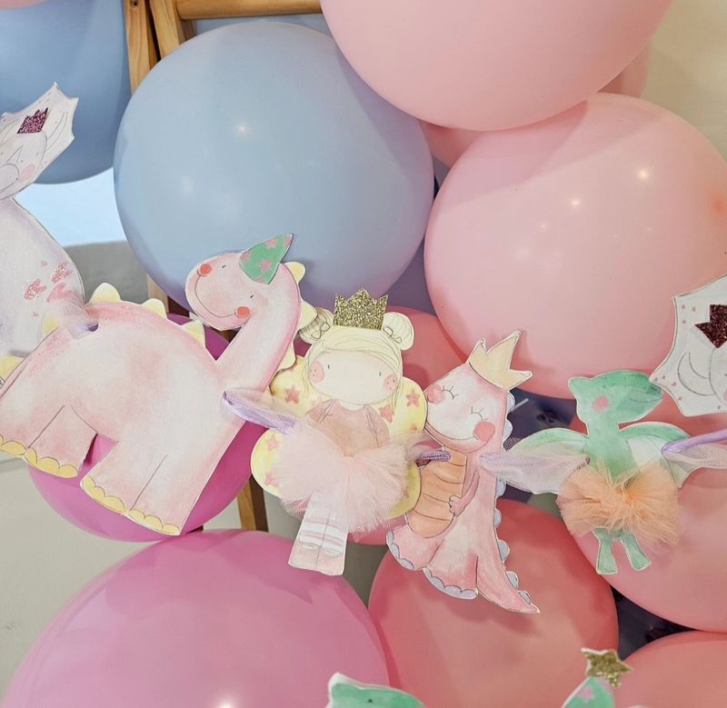 Girls Dinosaur Bunting