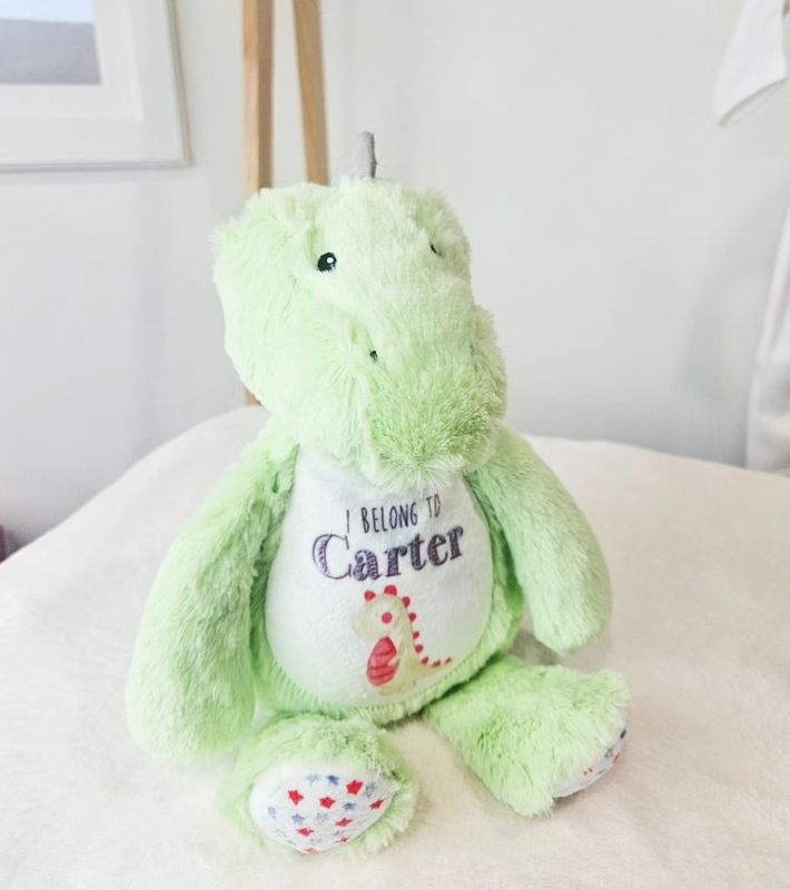 Personalised Dinosaur teddy