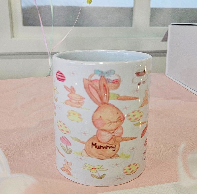 Easter bunny mug