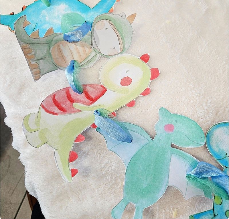Boys Dinosaur Bunting
