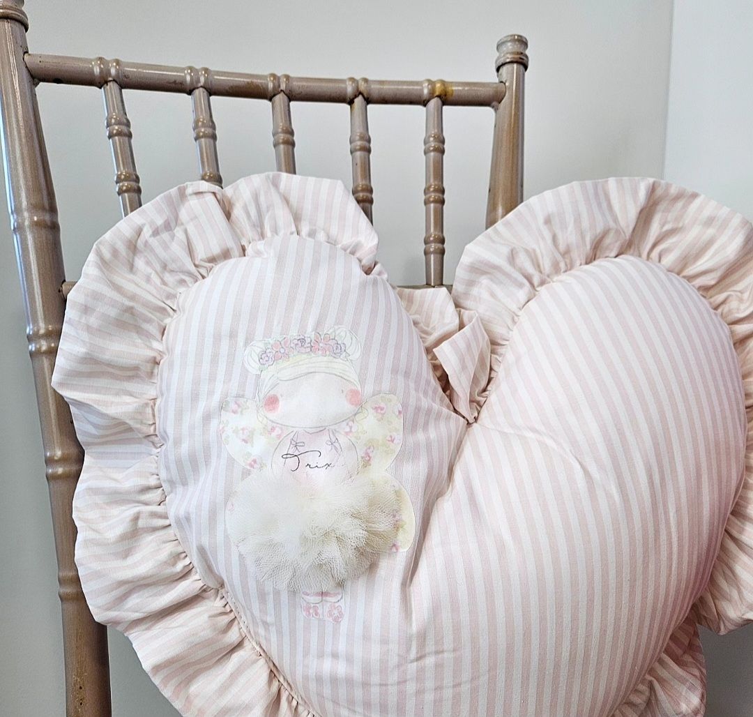 Fairy heart cushion Fairy heart cushion