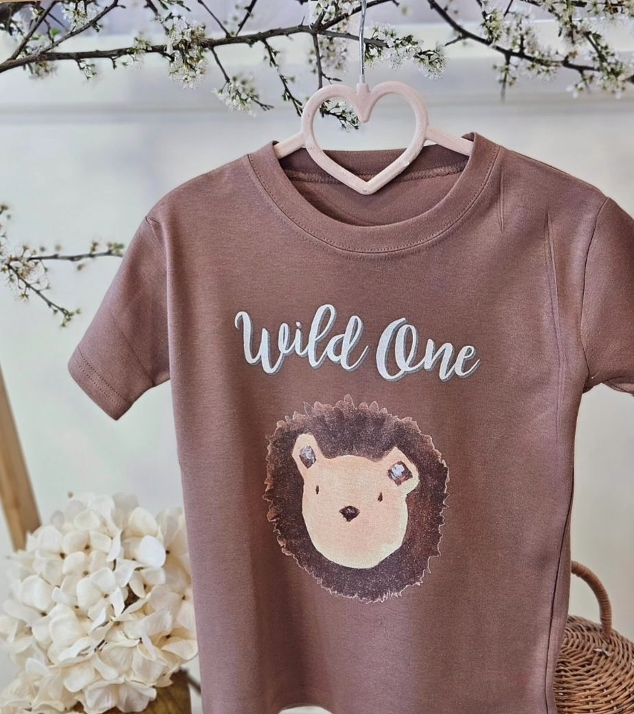 Wild one lion t shirt