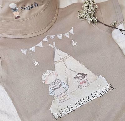 Explore Dream Discover Teepee T-Shirt Explore Dream Discover Teepee T-Shirt