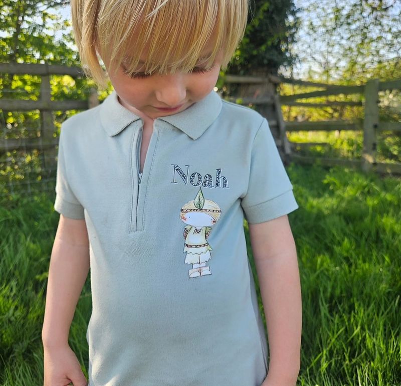 Boys Polo and Shorts Set