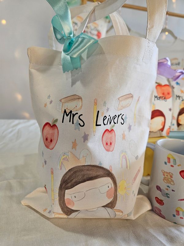 Personalised Teacher Bag