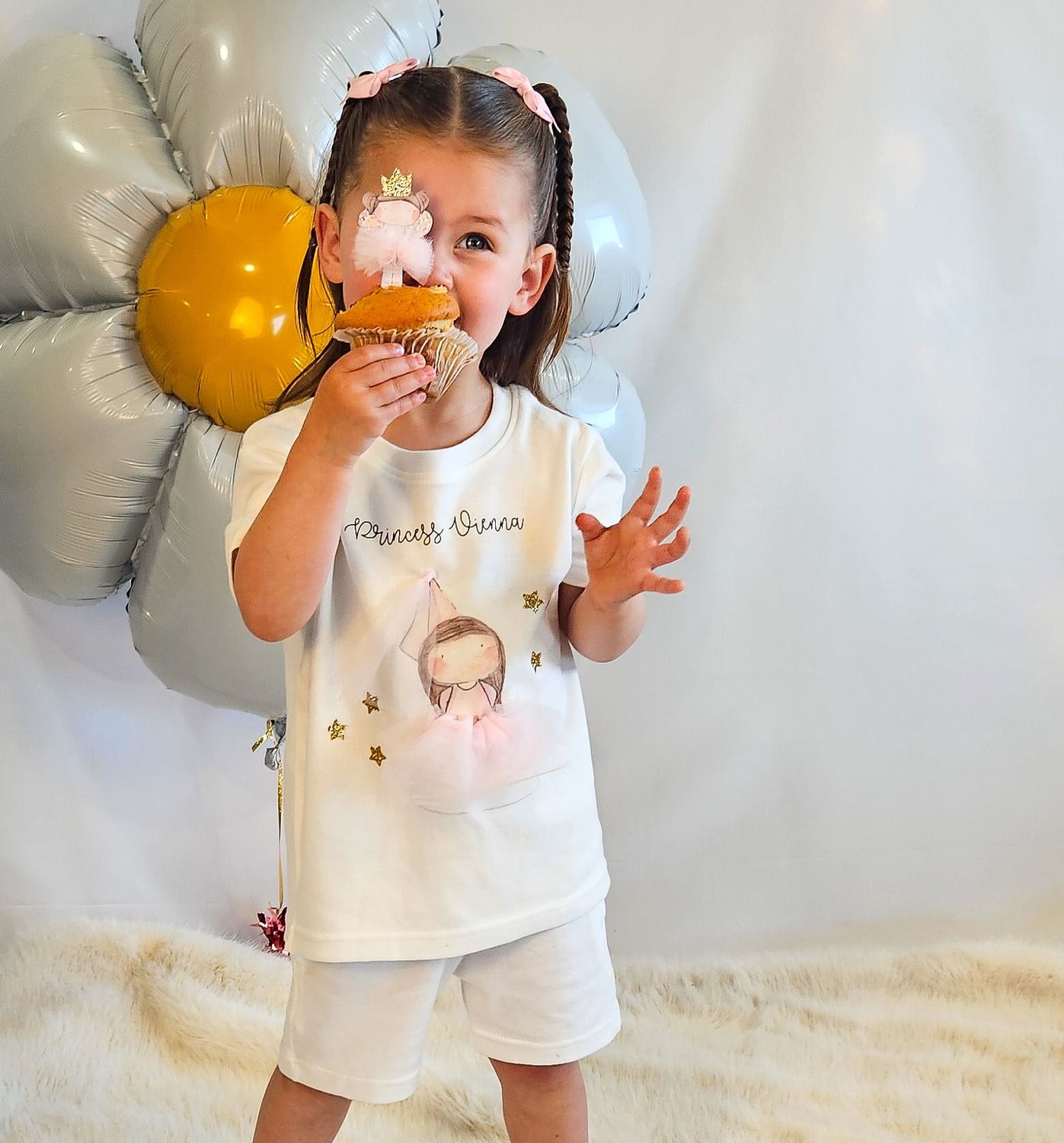 Personalised Princess T- shirt & Shorts [new for 2025]