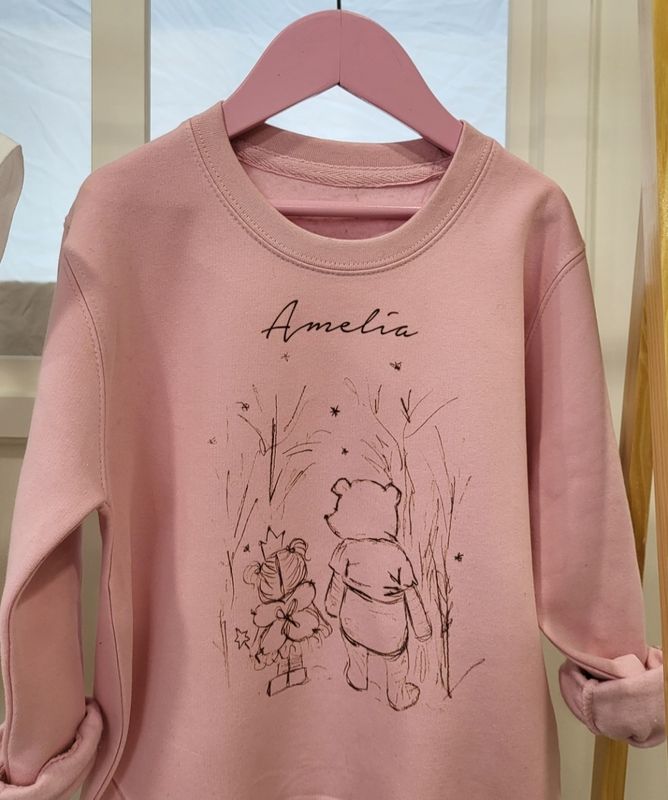 fairy and Bear sweater