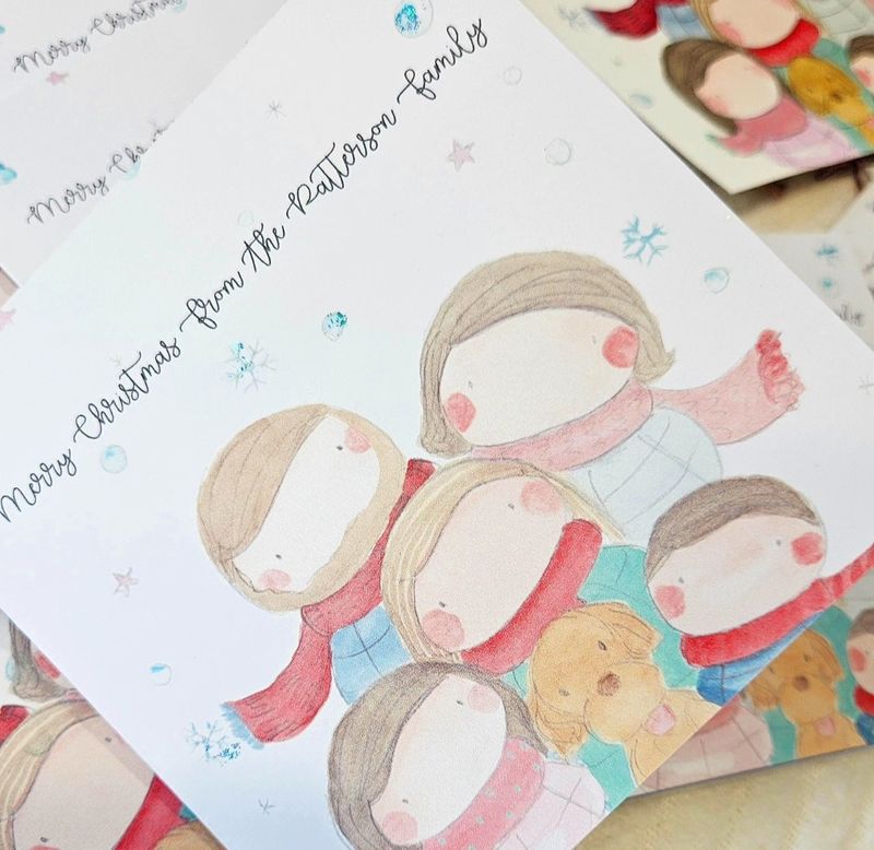Christmas card package- 2025 Design LIMITED SLOTS