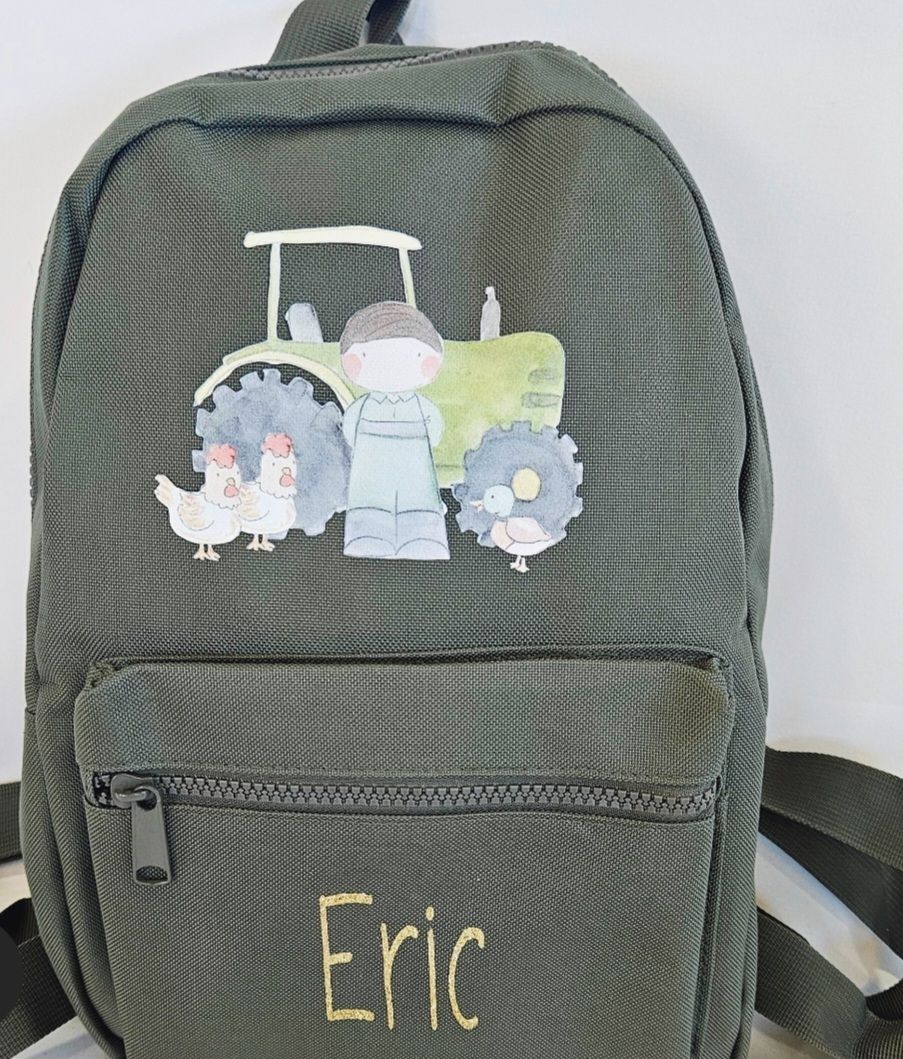 Personalised Farm Theme Backpack