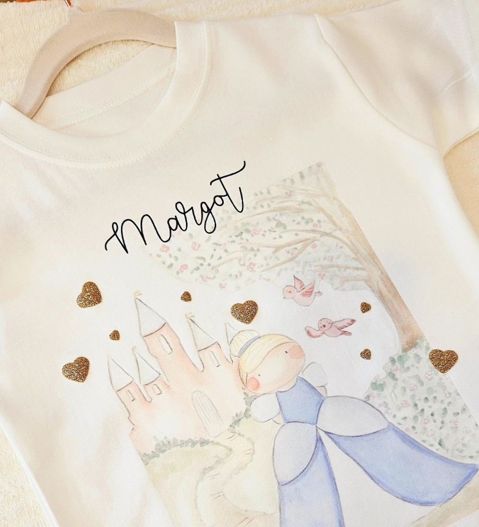 Cinderella T-shirt, Personalised Cinderella t shirt 
