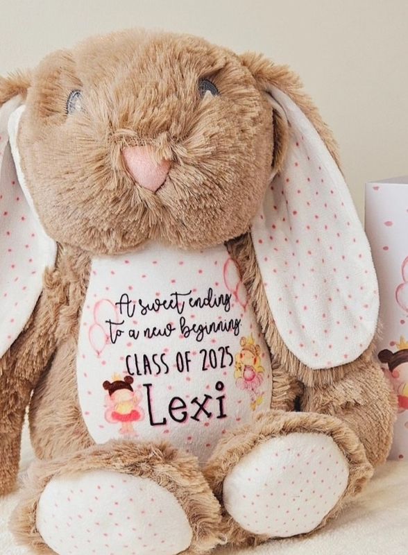 Personalised class of 2025 Bunny