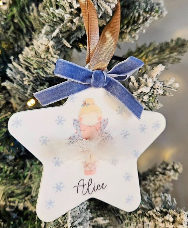 Personalised Christmas Tree Decoration