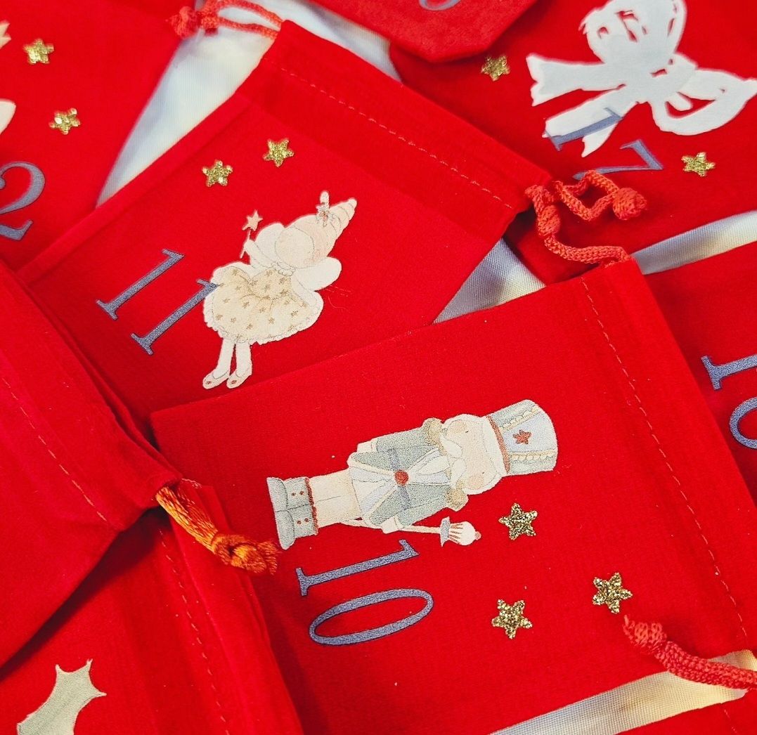 The Nutcracker Advent Bags
