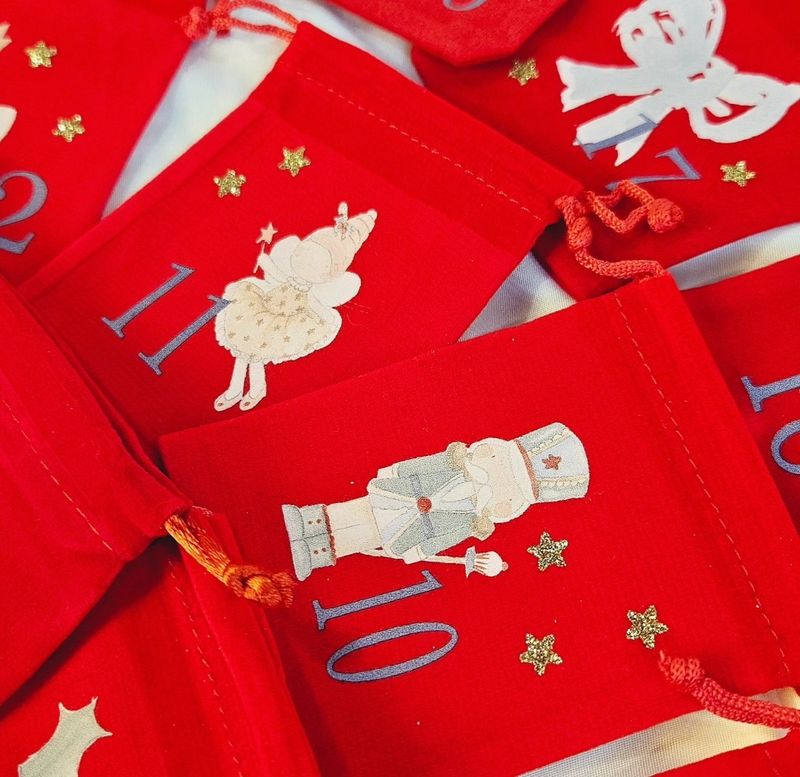 The Nutcracker Advent Bags
