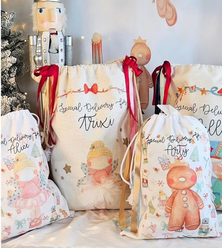 Personalised Large Christmas Delivery Sack