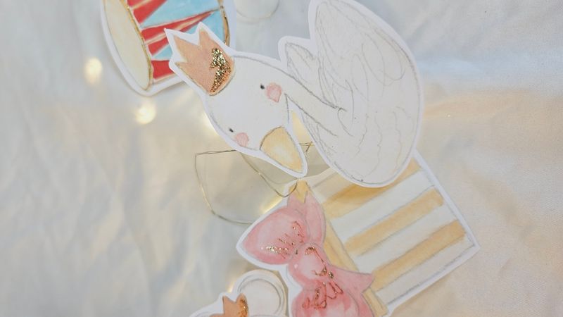 Christmas fairy lights nutcracker theme