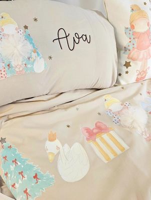 Personalised Christmas Bedset