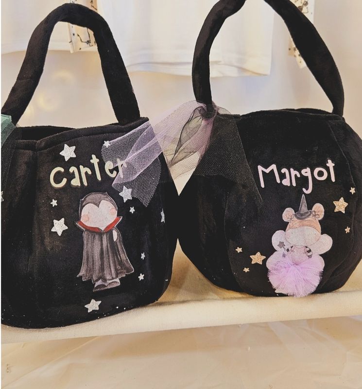 Halloween Trick or Treat Pumpkin bag