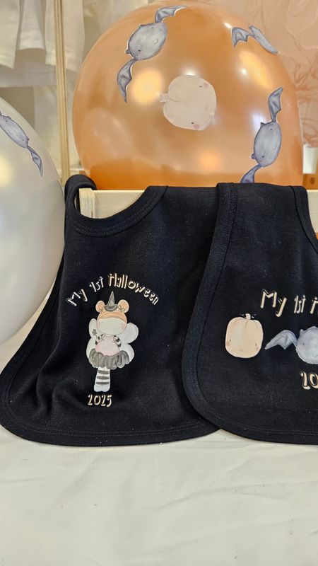 Halloween bib