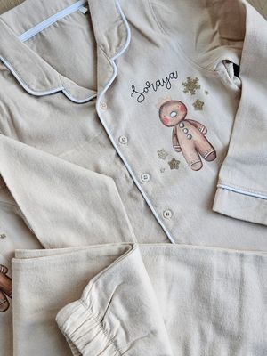 Gingerbread Man Christmas Pyjamas Gingerbread Man Christmas Pyjamas