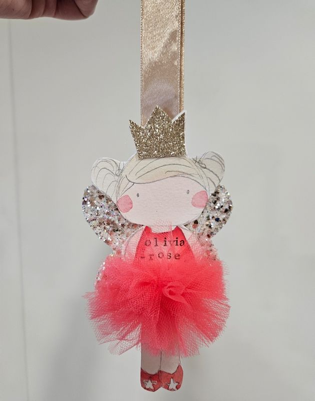 Hand painted christmas tree decoration Hand painted christmas tree decoration