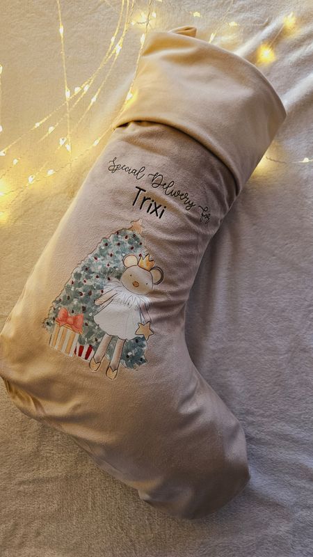 Angel mouse stocking