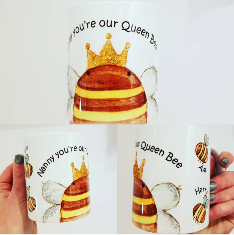 Queen bee mug