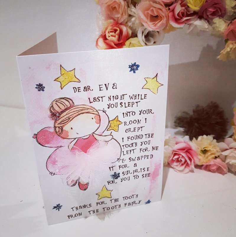 Tooth fairy card