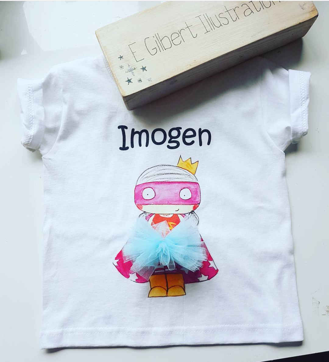 Superhero girl t shirt