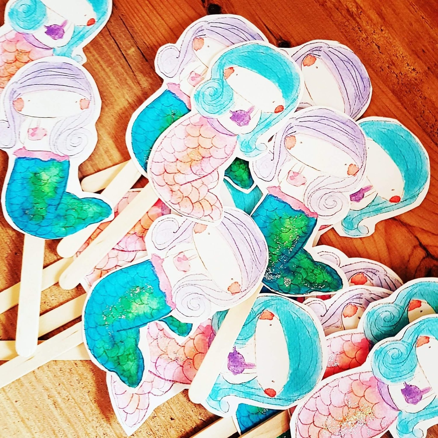 Mermaid Party Favours