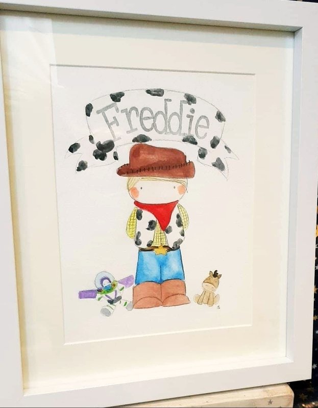 Toy Story inspired painting
