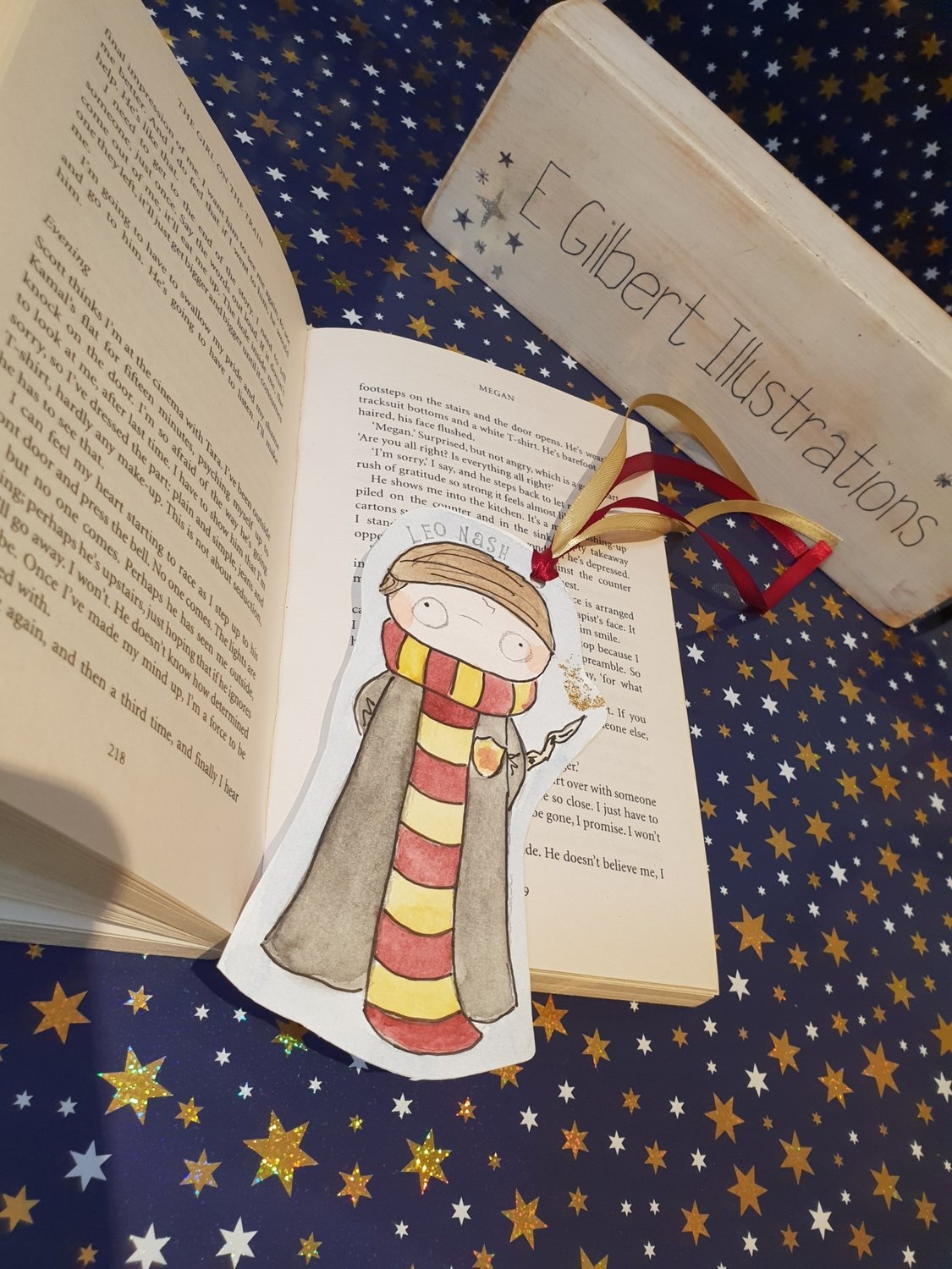 Wizard character bookmark